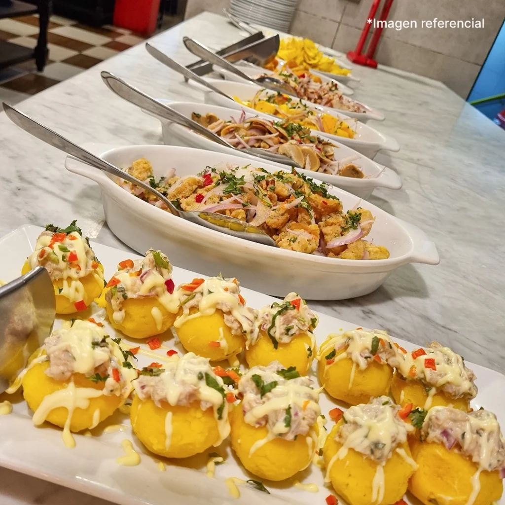 Nuestra Barra Cevichera tiene sabores frescos que cosquistan cada bocado y todo en un solo lugar en Bistecca Buffet Ilimitado