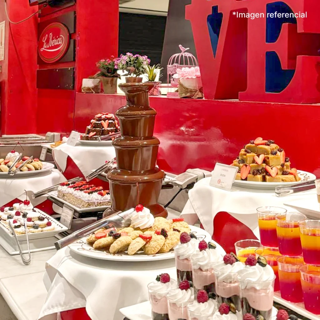 Deléitate con postres que enamoran a primera vista y terminan siendo un final feliz en la Bistecca Buffet Ilimitado